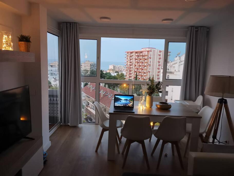 Beautiful Sea Views Cozy Apartment 350 M From Beach Benalmadena Exterior photo