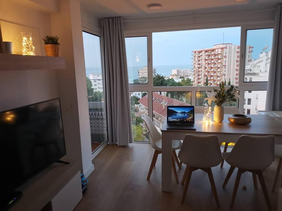 Beautiful Sea Views Cozy Apartment 350 M From Beach Benalmadena Exterior photo